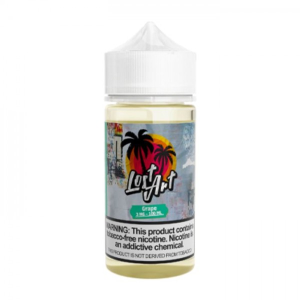 Grape White Tobacco Free Nicotine E-liquid by Lost Art