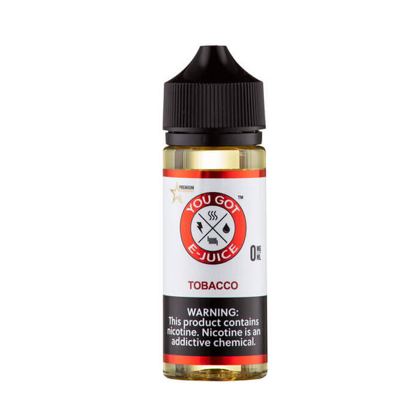 Tobacco Synthetic Nicotine Vape Juice by You Got E-Juice