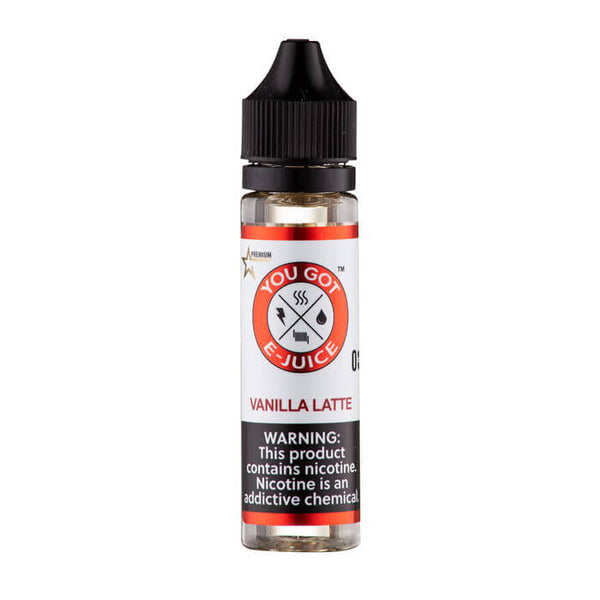 Vanilla Latte Synthetic Nicotine Vape Juice by You Got E-Juice