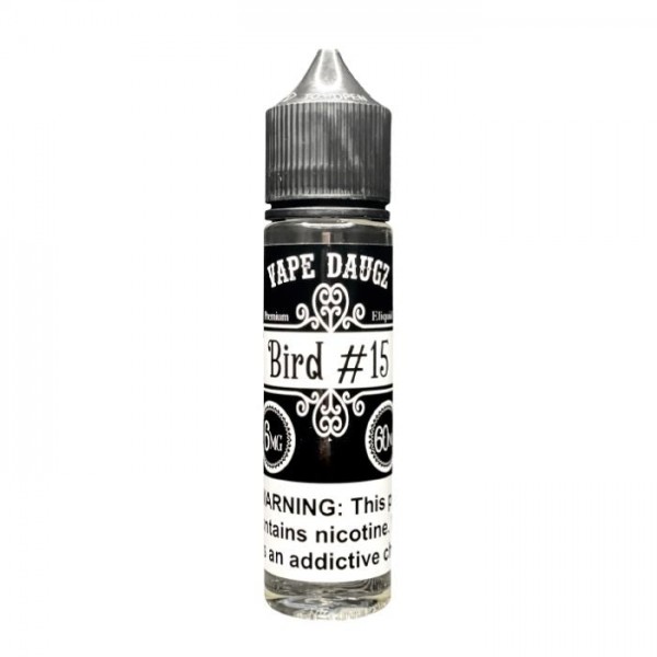 Bird #15 Tobacco Free Nicotine Vape Juice by Vape Daugz