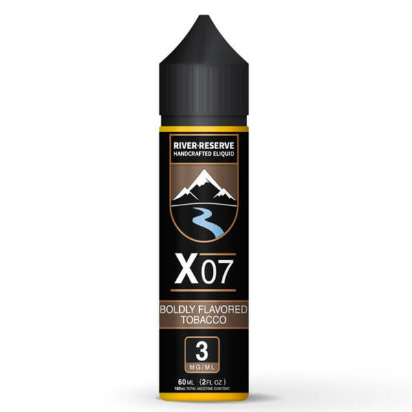 Boldly Tobacco X-07 Tobacco Free Nicotine E-liquid by River Reserve