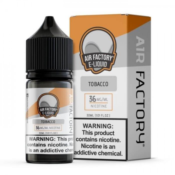 Tobacco Nicotine Salt by Air Factory E-Liquid