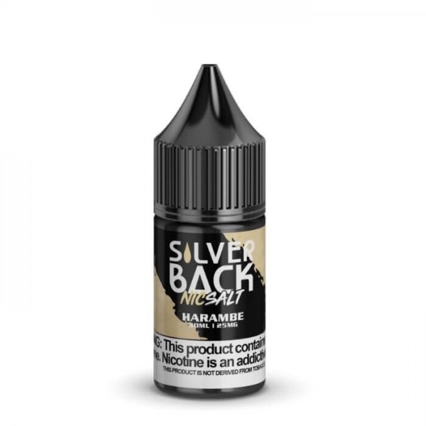 Harambe Tobacco Free Nicotine Salt Juice by Silverback Juice Co