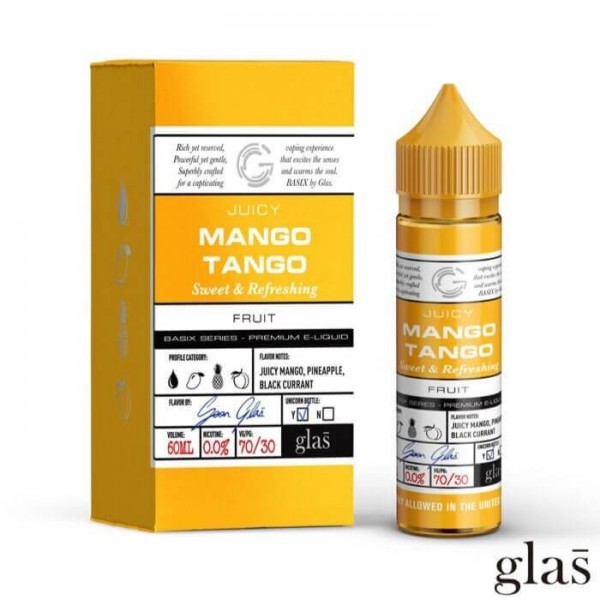 Mango Tango E-Liquid by Glas Basix Series