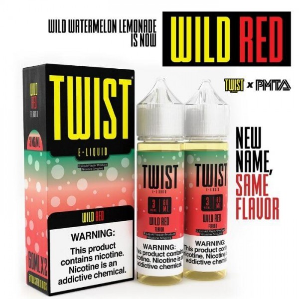 Wild Red (Wild Watermelon) Lemonade by Twist E-Liquids