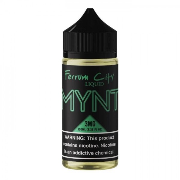 MYNT Tobacco Free Nicotine Vape Juice by Ferrum City Liquid