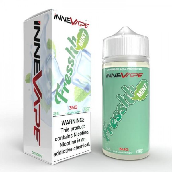 Fresshh Mint Ice Synthetic Nicotine Vape Juice by Innevape E-Liquids