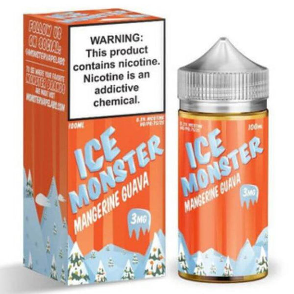 Mangerine Guava Tobacco Free Nicotine Vape Juice by Ice Monster