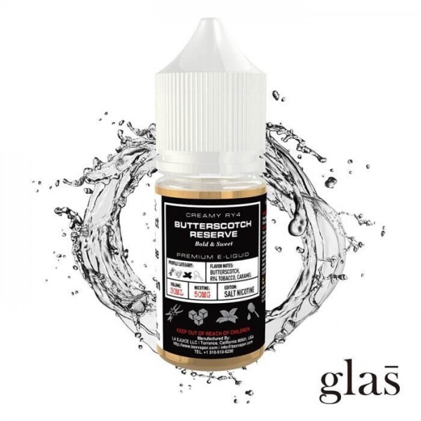 Butterscotch Reserve Nicotine Salt by Glas Basix Series