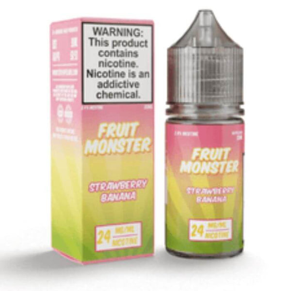 Strawberry Banana Tobacco Free Nicotine Salt Juice by Fruit Monster