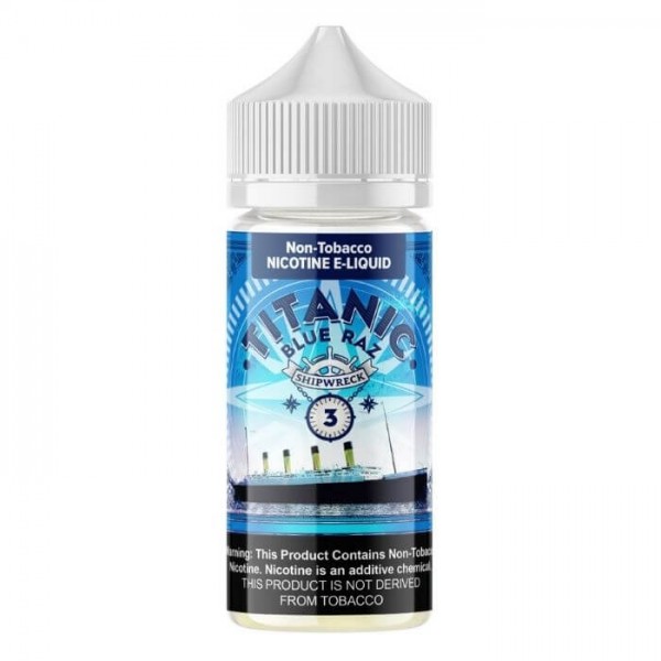 Titanic Blue Raz E-Liquid by VR (VapeRite) Labs