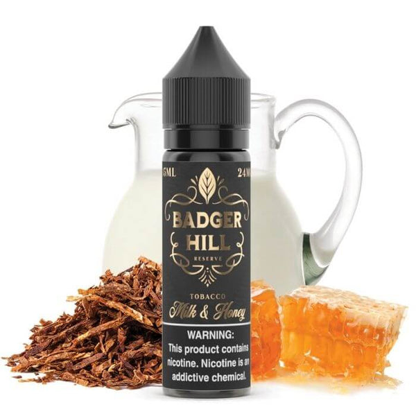 Milk & Honey by Badger Hill Reserve Nicotine Salt eJuice