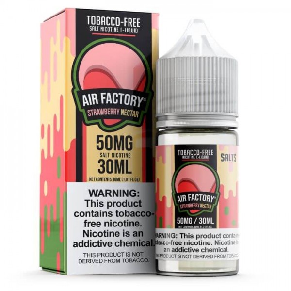 Strawberry Nectar Tobacco Free Nicotine Salt by Air Factory