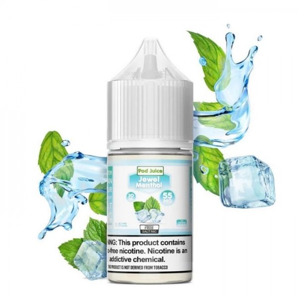 Jewel Menthol Tobacco Free Nicotine Salt Juice by Pod Juice