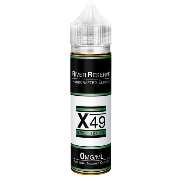 Spearmint X-49 Tobacco Free Nicotine E-liquid by River Reserve