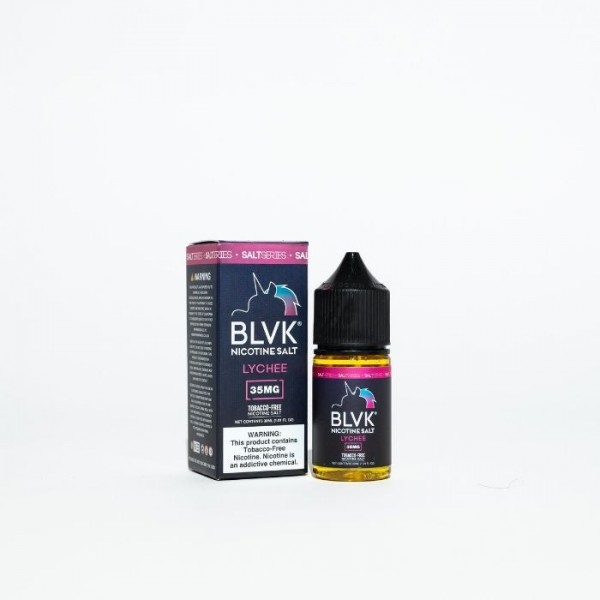 Lychee Tobacco Free Nicotine Salt Juice by BLVK Salt Series