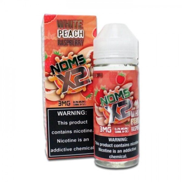 Noms X2 White Peach Raspberry by Nomenon E-Liquid