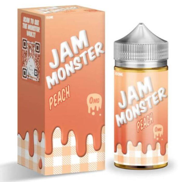 Peach Tobacco Free Nicotine Vape Juice by Jam Monster