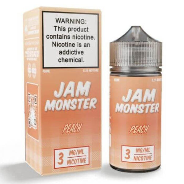 Peach Tobacco Free Nicotine Vape Juice by Jam Monster