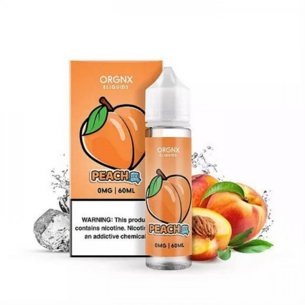 Peach Ice by Orgnx E-Liquid