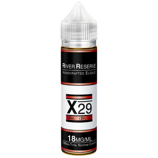 Strawberry X-29 Tobacco Free Nicotine E-liquid by River Reserve