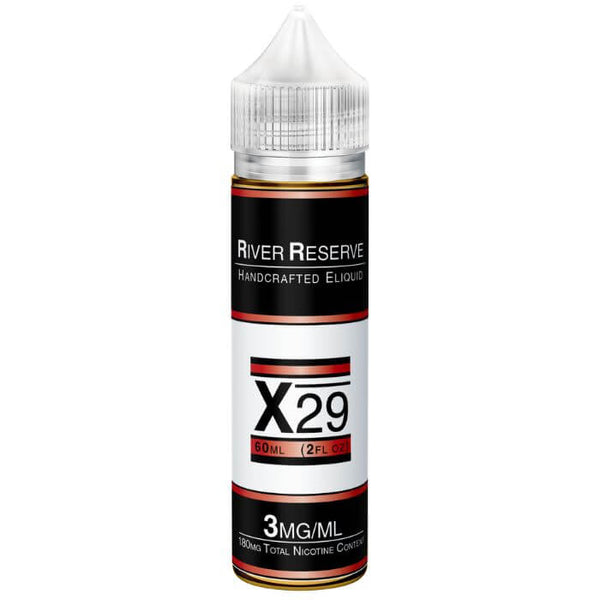 Strawberry X-29 Tobacco Free Nicotine E-liquid by River Reserve