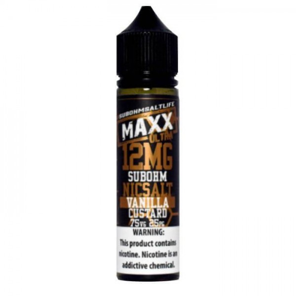 Vanilla Custard by Maxx Ultra E-Liquid