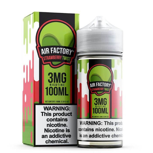 Strawberry Twist Tobacco Free Nicotine E-liquid by Air Factory