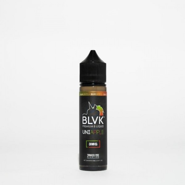 UniAPPLE Tobacco Free Nicotine Vape Juice by BLVK Series