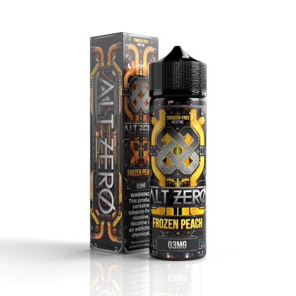 Frozen Peach Tobacco Free Nicotine Vape Juice by Alt Zero