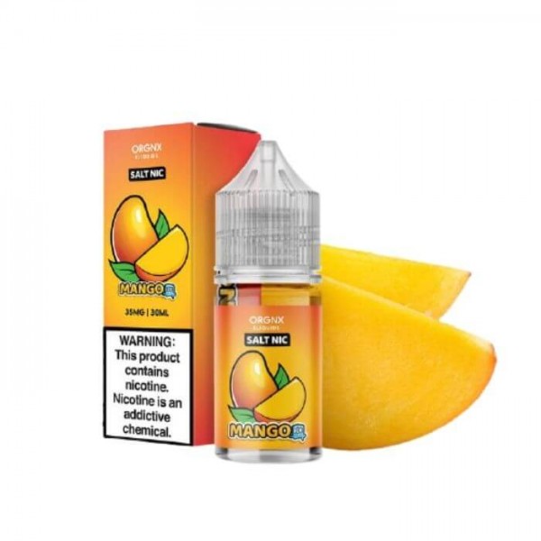 Mango Ice by Orgnx Nicotine Salt E-Liquid