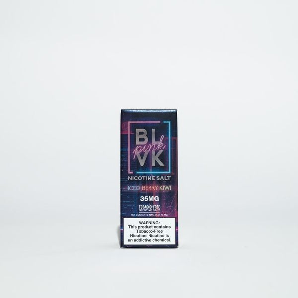 Iced Berry Kiwi Tobacco Free Nicotine Salt Juice by BLVK Pink