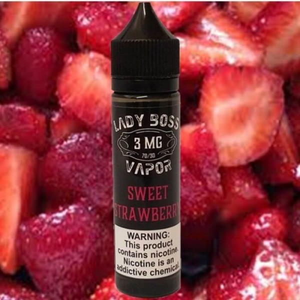 Sweet Strawberry by Lady Boss Vapor E-Liquid