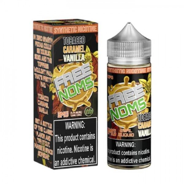 Tobacco Caramel Vanilla E-Liquid by Freenoms