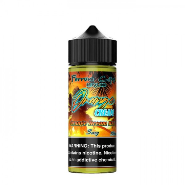 Orange Cream Tobacco Free Nicotine E-liquid by Ferrum City