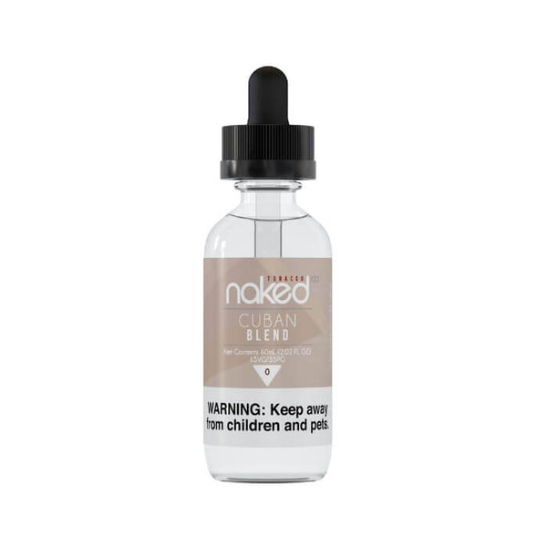 Cuban Blend Tobacco by Naked 100 Tobacco E-Liquid