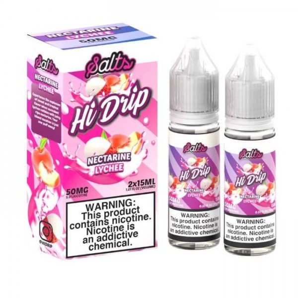 Nectarine Lychee by Hi-Drip Nicotine Salt E-Liquid