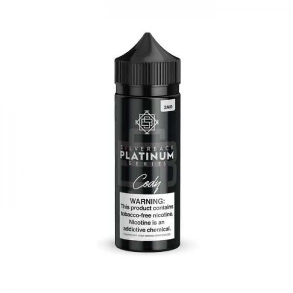 Cody Platinum Series Tobacco Free Nicotine Vape Juice by Silverback Juice Co