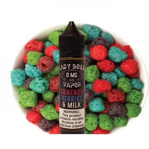 Cracked Berries And Milk by Lady Boss Vapor E-Liquid