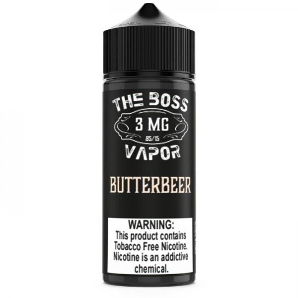Butterbeer Tobacco Free Nicotine Vape Juice by The Boss Vapor