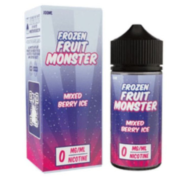 Mixed Berry Ice Tobacco Free Nicotine Vape Juice by Frozen Fruit Monster