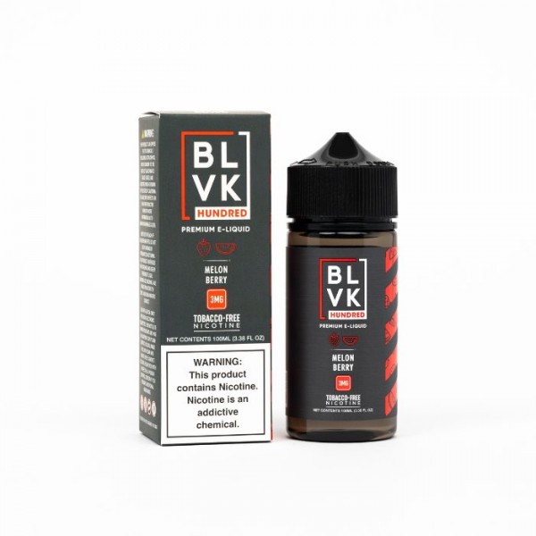 BLVK Hundred Melon Berry Tobacco Free Nicotine E-liquid