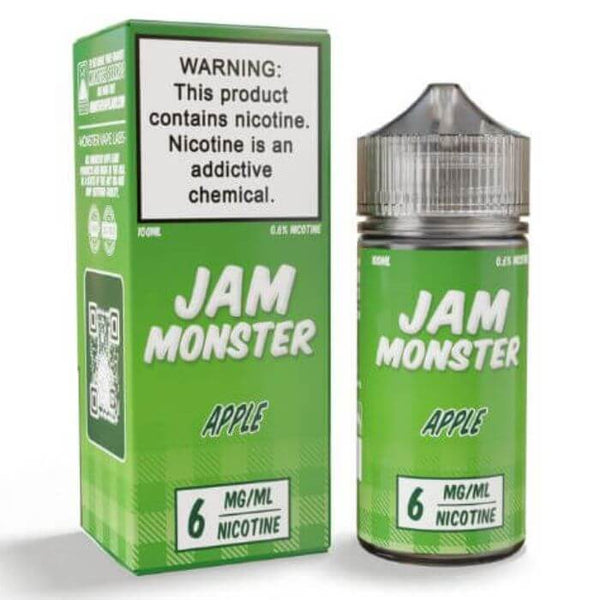 Apple Tobacco Free Nicotine Vape Juice by Jam Monster