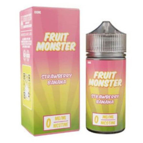 Strawberry Banana Tobacco Free Nicotine Vape Juice by Fruit Monster