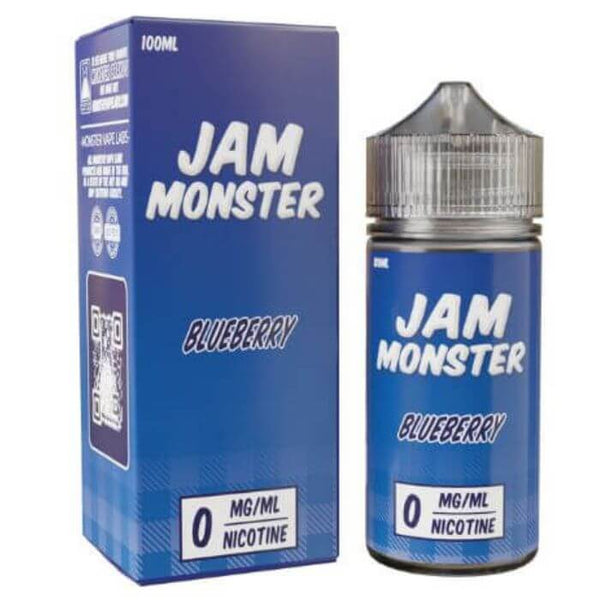 Blueberry Tobacco Free Nicotine Vape Juice by Jam Monster