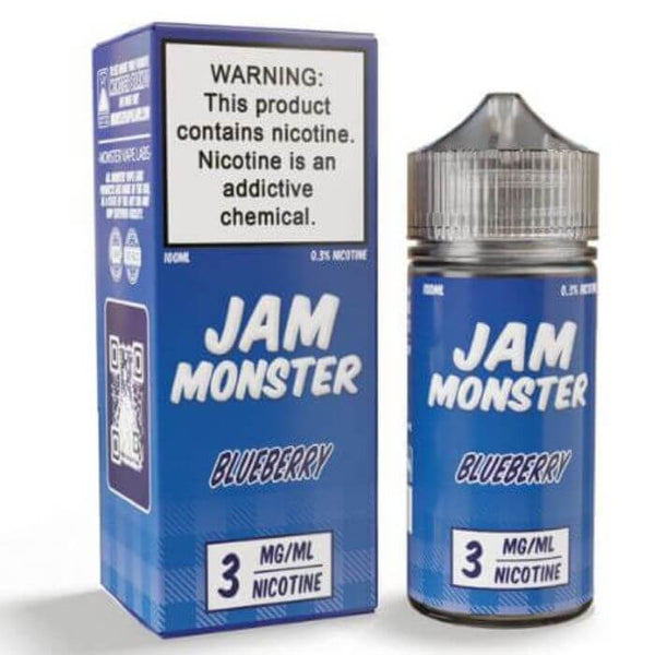 Blueberry Tobacco Free Nicotine Vape Juice by Jam Monster