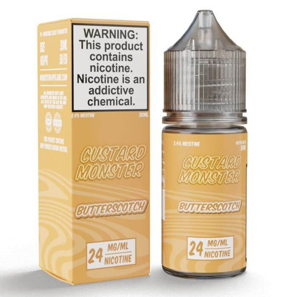 Butterscotch by Custard Monster Nicotine Salt E-Liquid