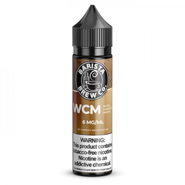 White Chocolate Mocha Tobacco Free Nicotine Vape Juice by Barista Brew Co