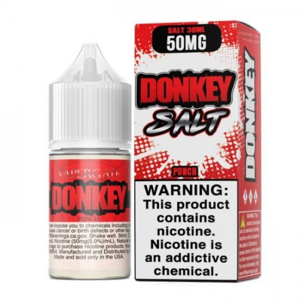 Donkey Punch by VaperGate Nicotine Salt eJuice