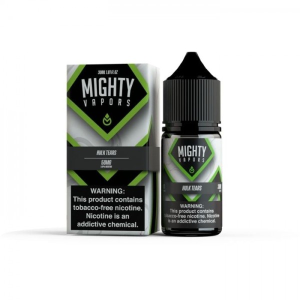 Hulk Tears Synthetic Nicotine Salt Juice by Mighty Vapors